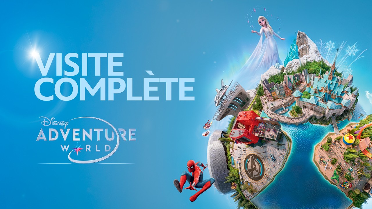 Disney Adventure World full video tour artwork