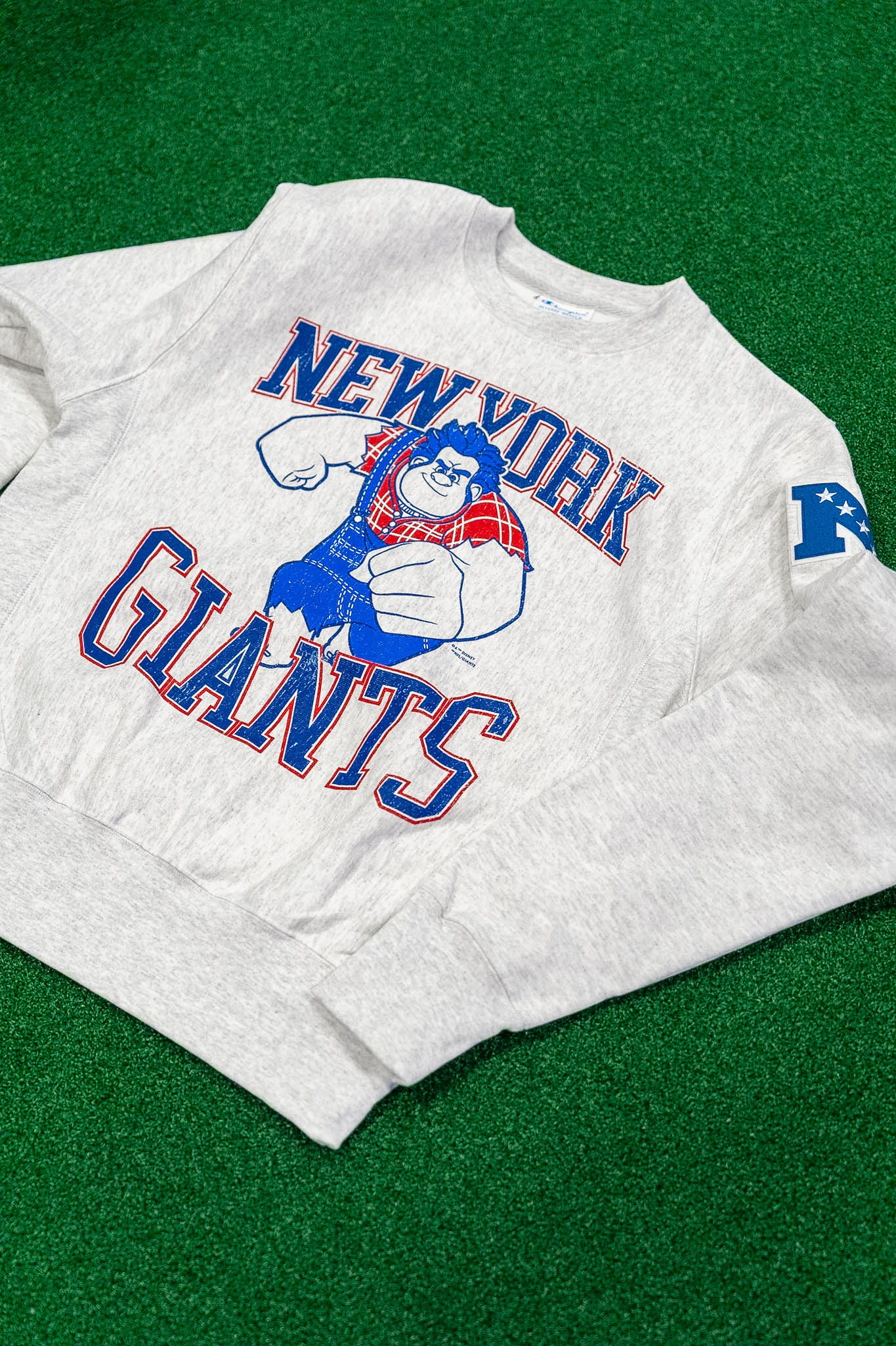 Wreck-It Ralph New York Giants Champion sweatshirt
