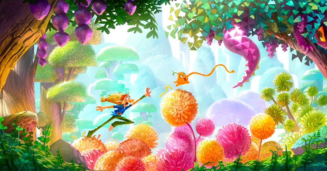 Clay and Mooshy in Disney Animation concept art