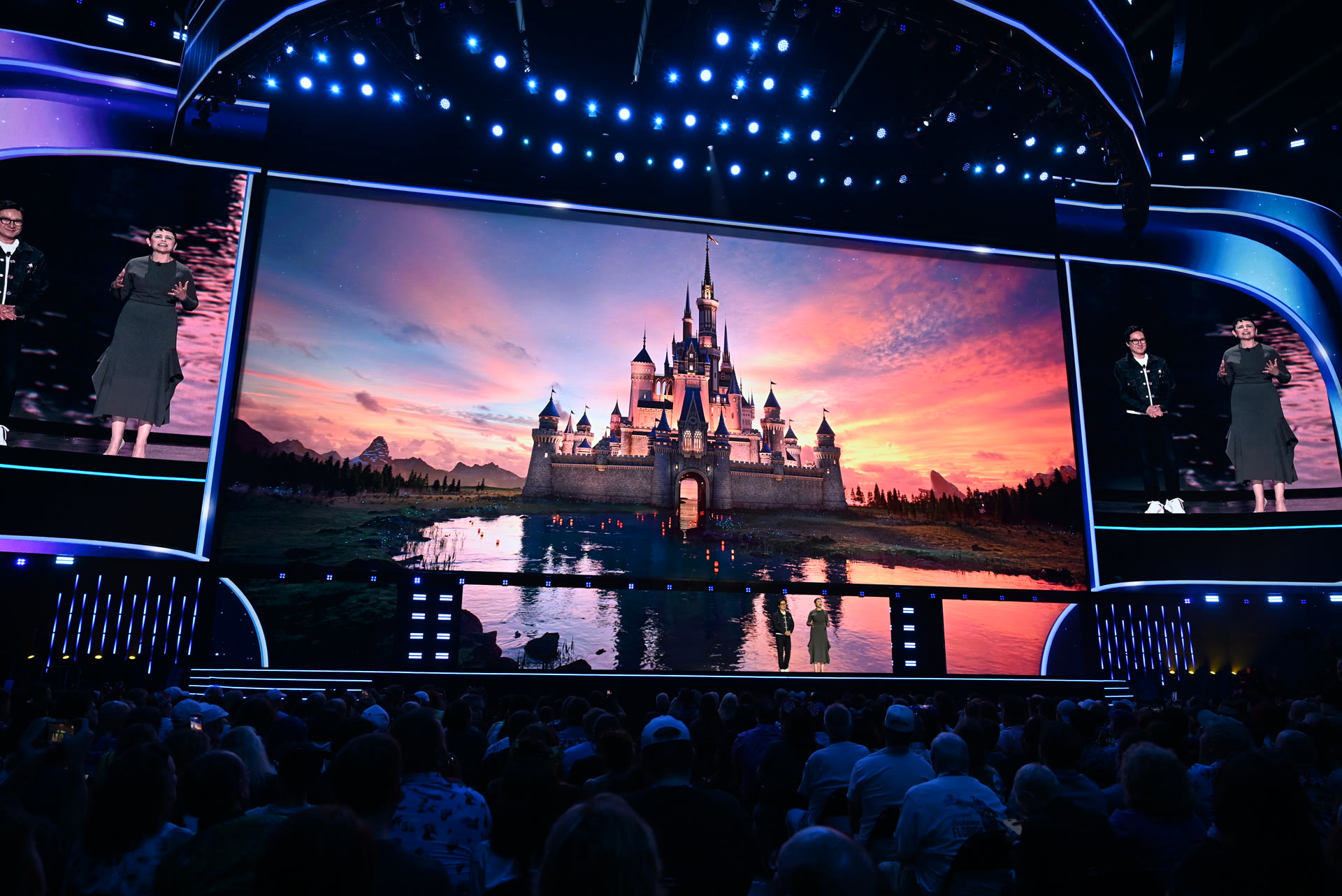 Disney Entertainment Showcase stage at D23 2026
