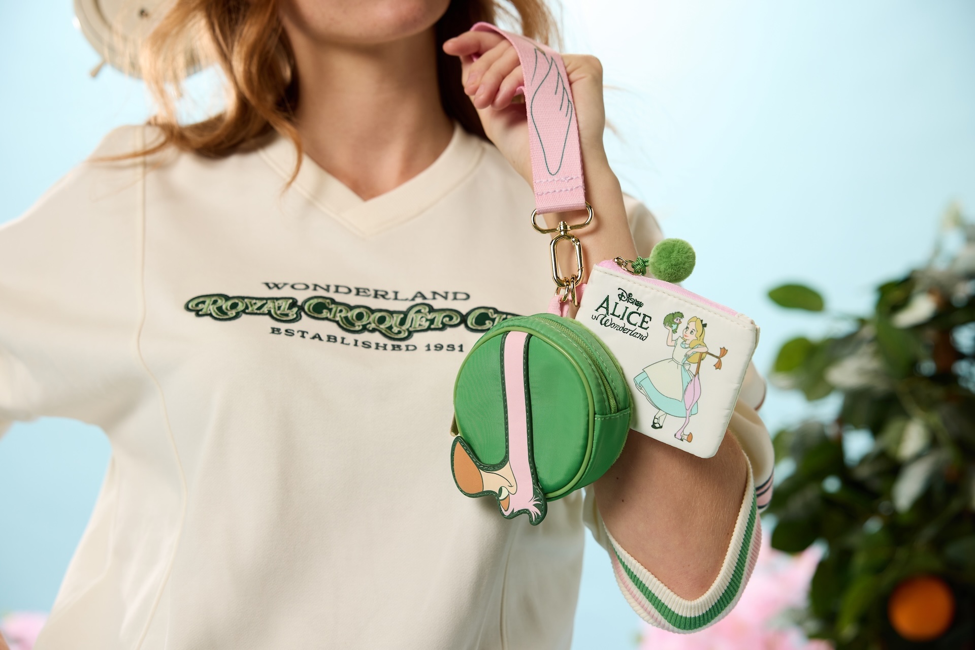 Alice in Wonderland anniversary wristlet from the Fanniversary collection