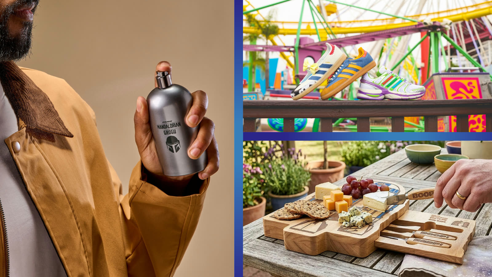 Official Disney Father's Day product image with Star Wars, Marvel, Pixar, and Disney gifts