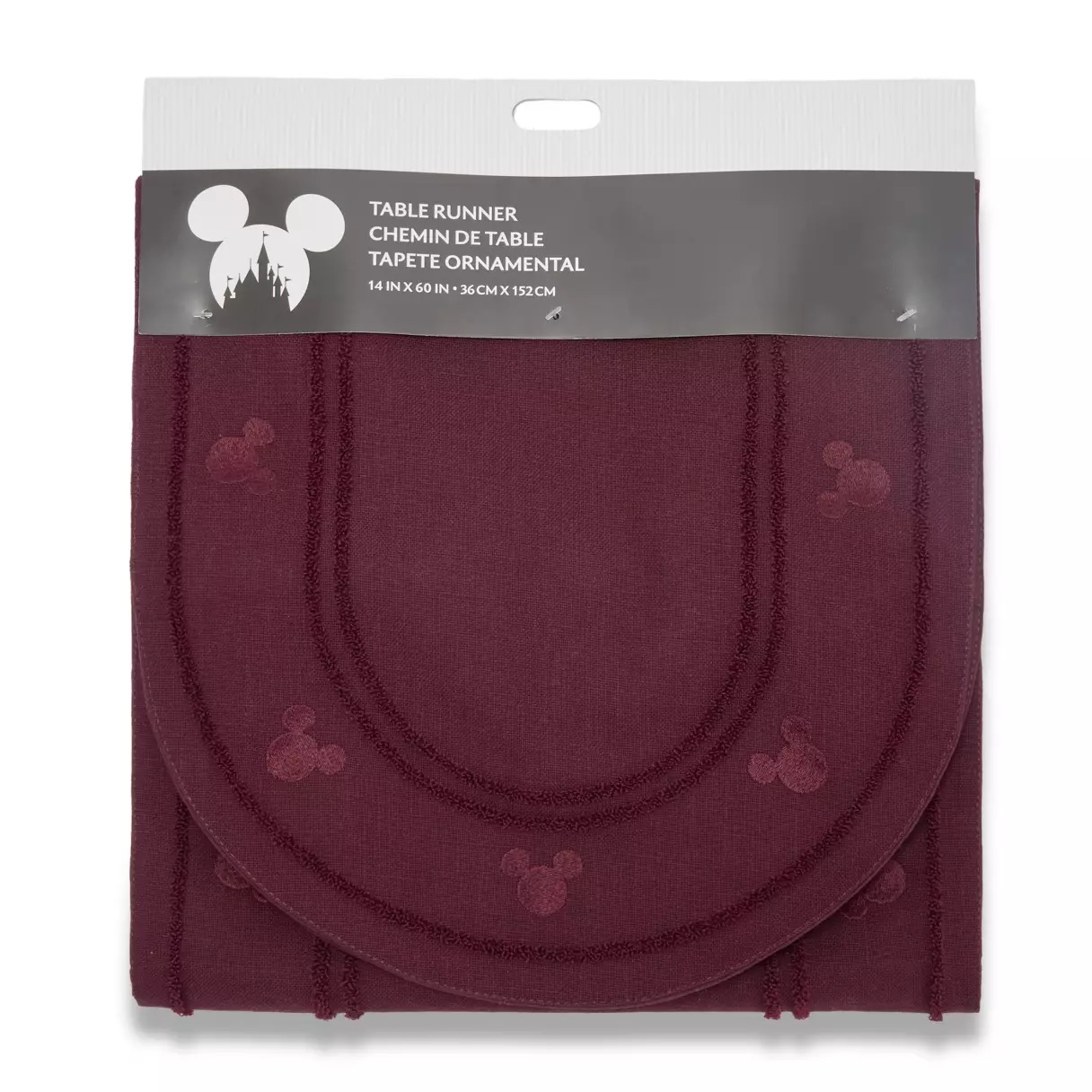 Mickey Mouse Icon Table Runner, official product view 4.