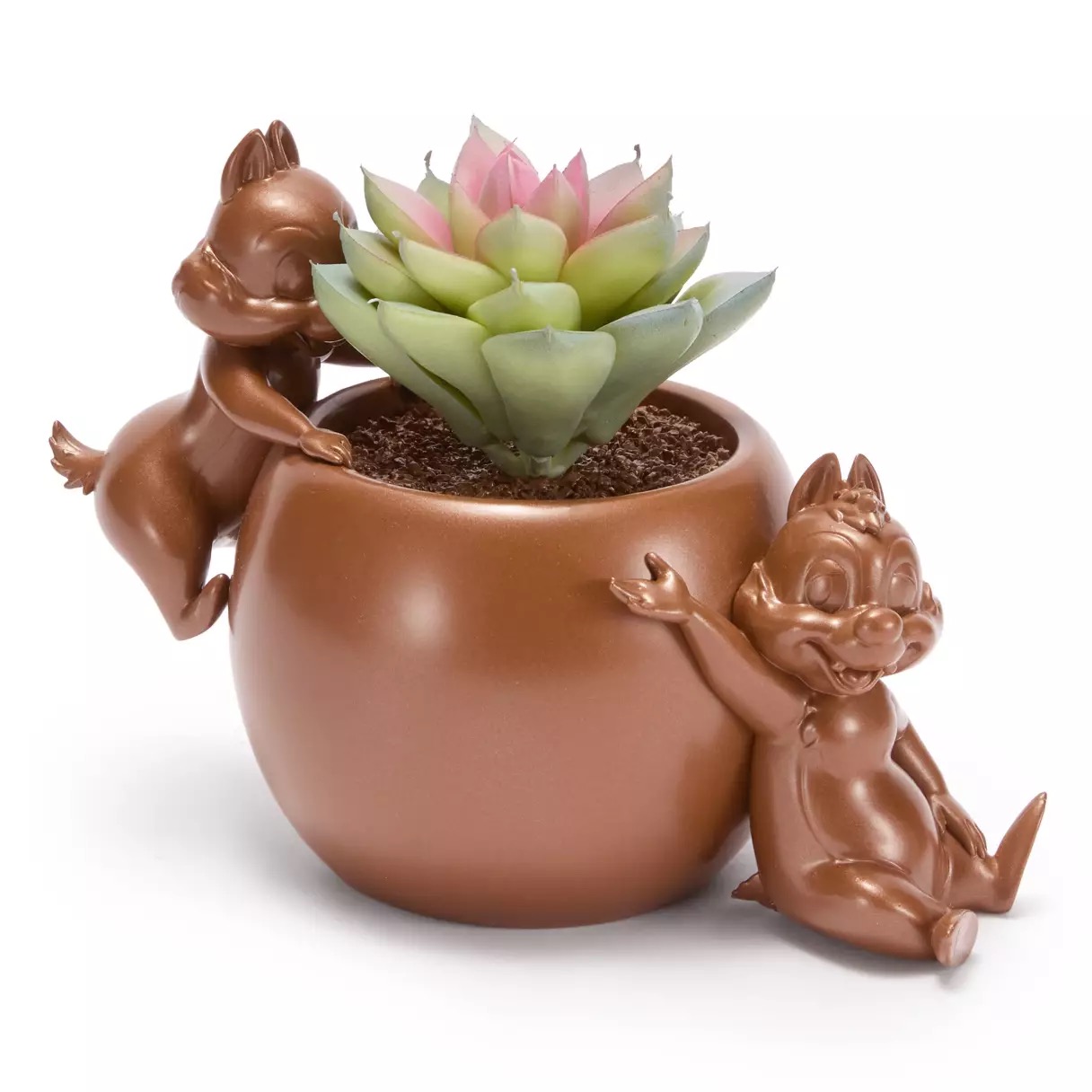 Chip ’n Dale Faux Succulent Holder, official product view 1.