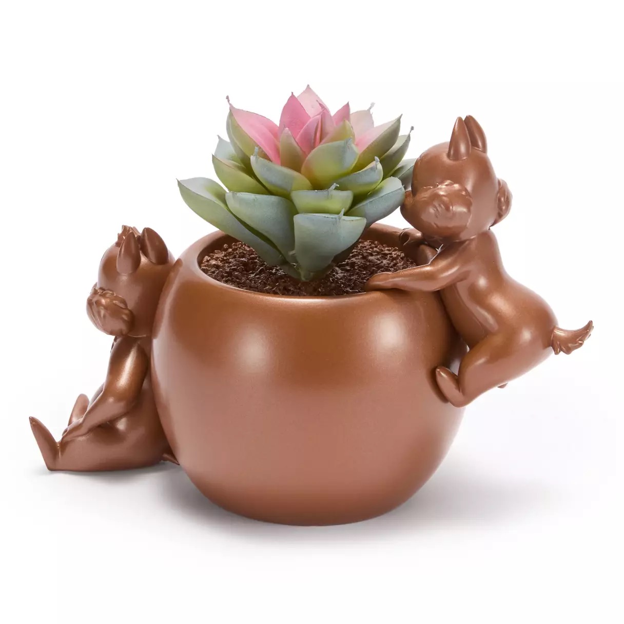 Chip ’n Dale Faux Succulent Holder, official product view 2.
