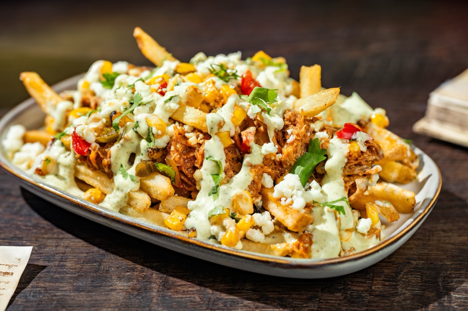 Halloween street corn fries