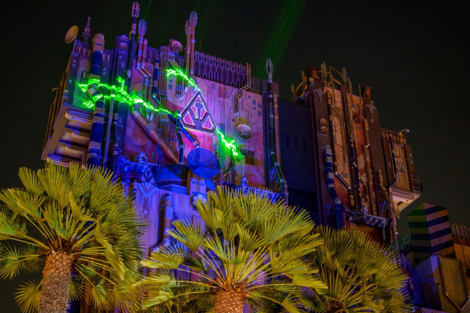 Guardians of the Galaxy: Monsters After Dark Exterior at Oogie Boogie Bash