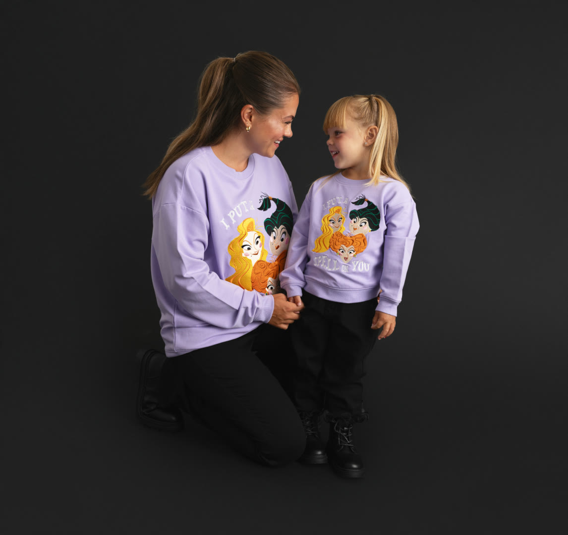 Hocus Pocus I Put a Spell on You adult and children's sweatshirts