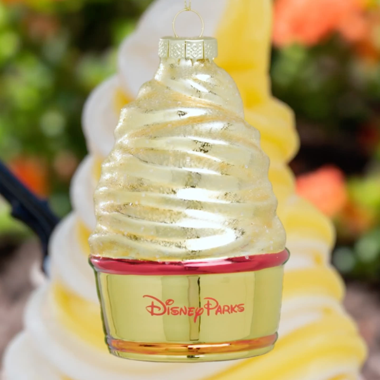 Disney Parks soft-serve cup ornament from Disney Store's July 6 preview