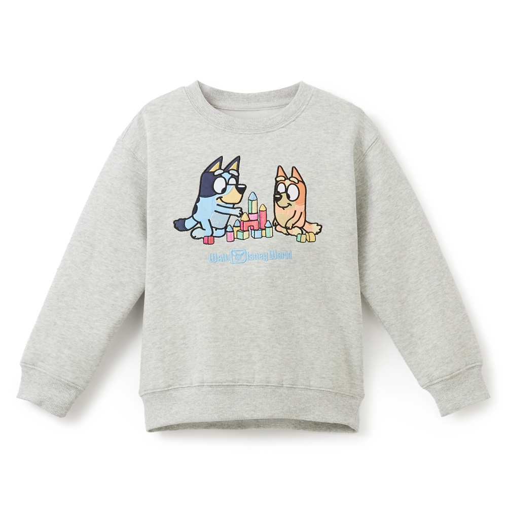 Bluey and Bingo Walt Disney World pullover sweatshirt for kids from Disney Store