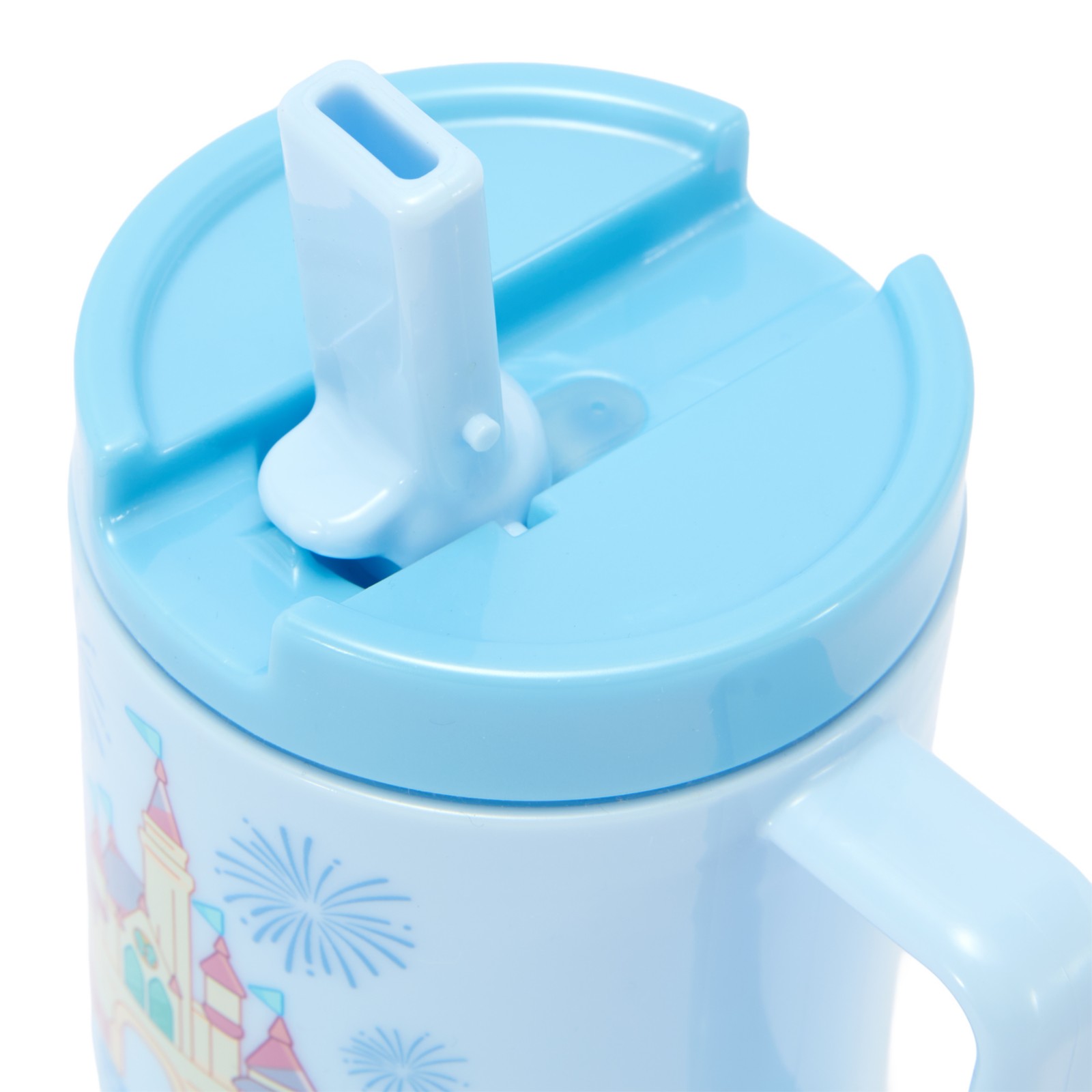 Built-in straw detail on the Bluey Walt Disney World tumbler from Disney Store