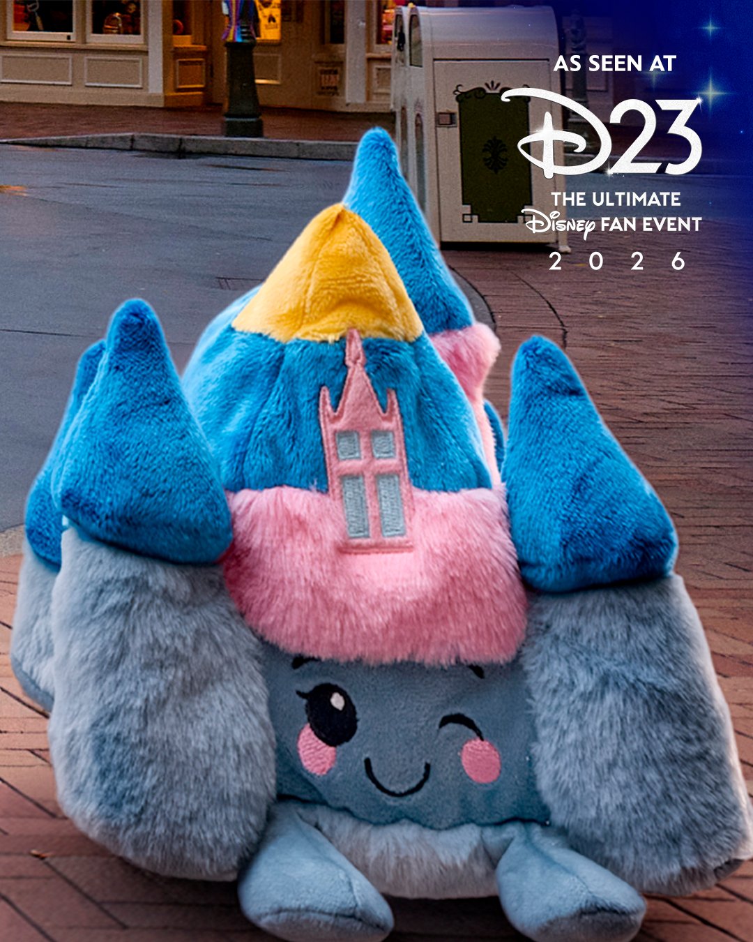 Sleeping Beauty Castle Disney Iconics plush