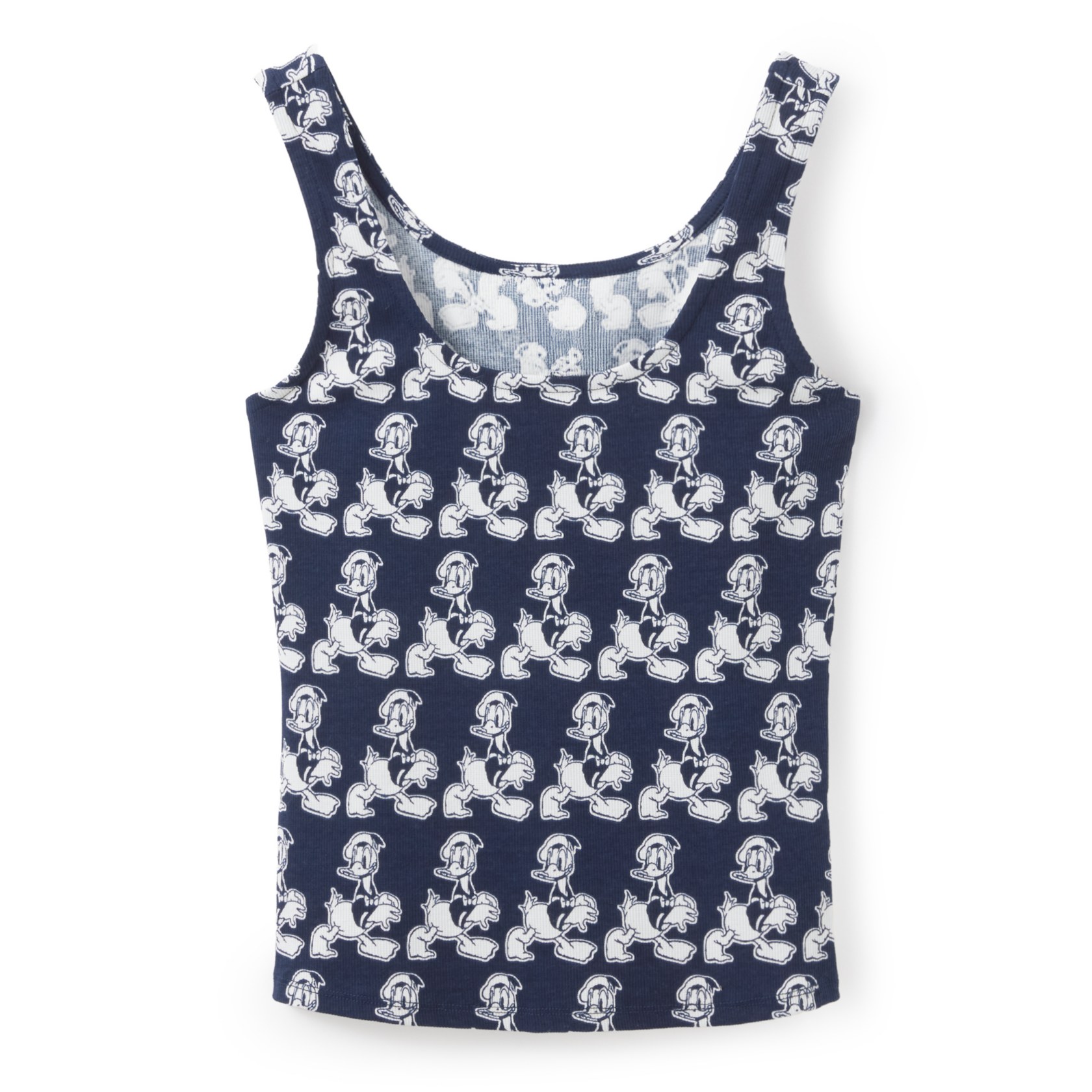 Donald Duck ribbed tank top by Her Universe