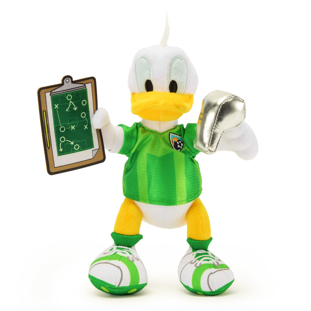 Donald Duck Soccer Plush from Disney Store Europe