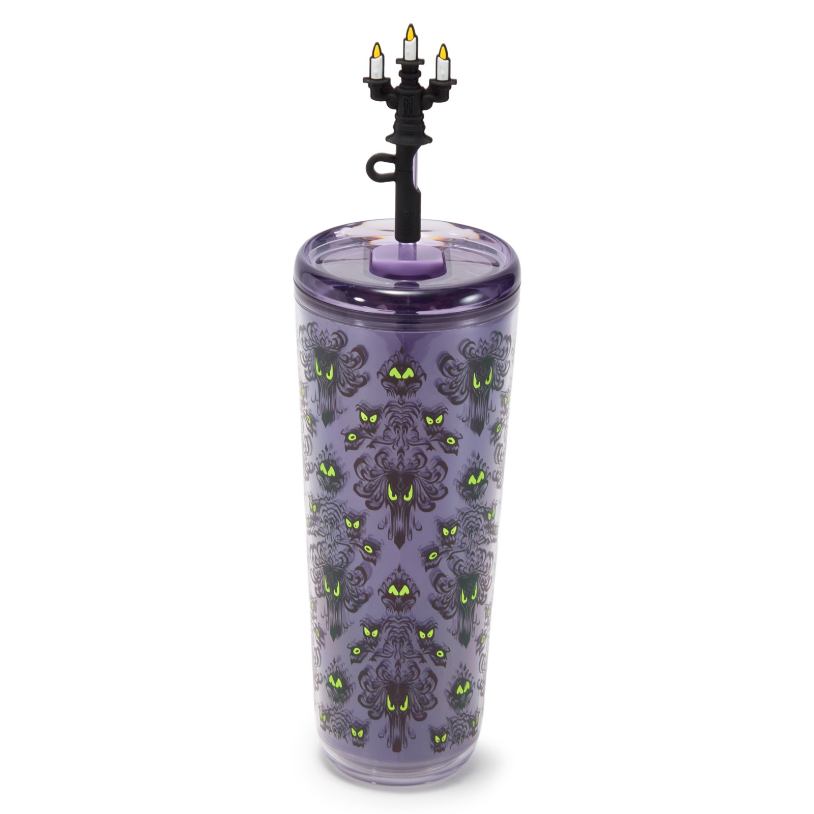 Side of the Haunted Mansion Starbucks tumbler from Disney Store