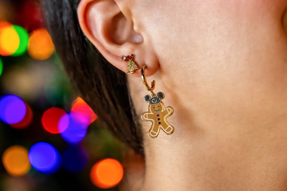 Holiday Earrings from Disney's 2026 holiday merchandise preview