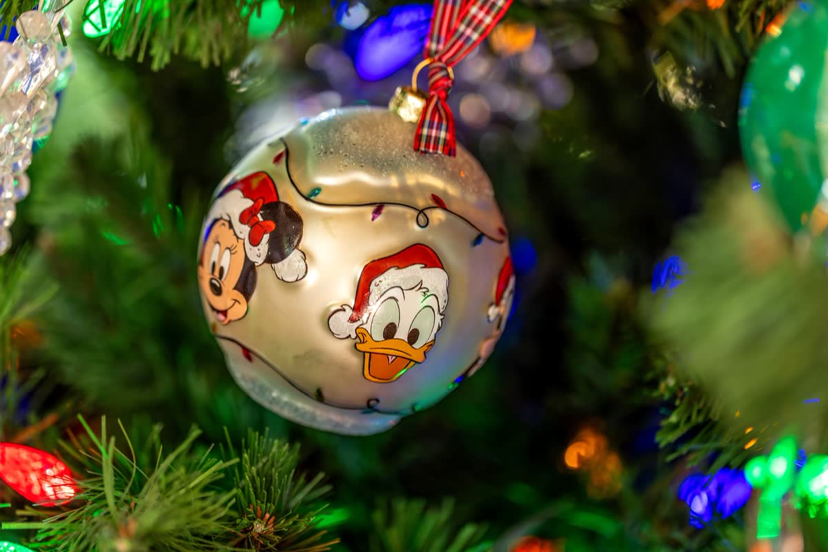 Disney Parks holiday ornament from Disney's 2026 holiday merchandise preview