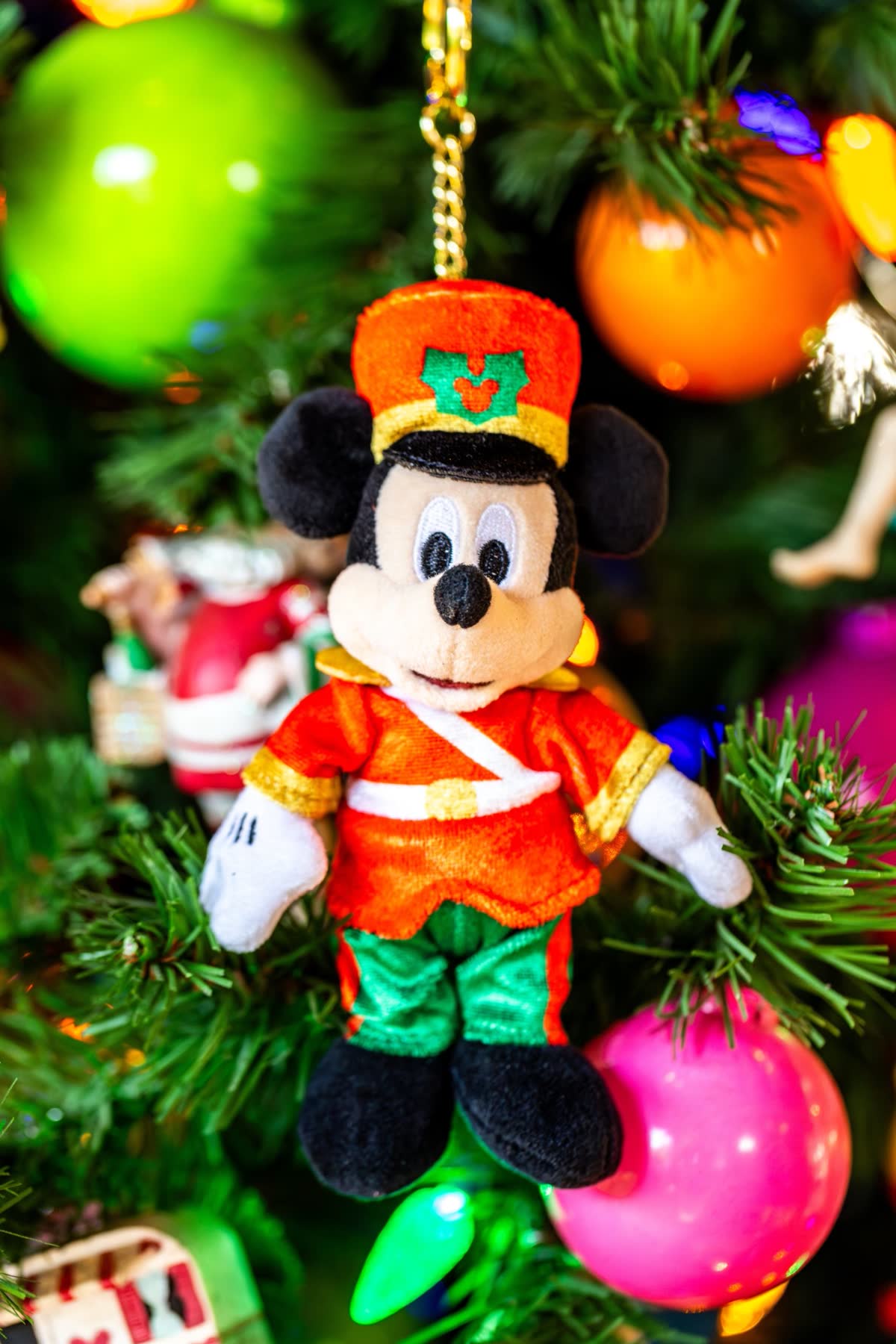 Toy Soldier Mickey bag charm from Disney's 2026 holiday merchandise preview