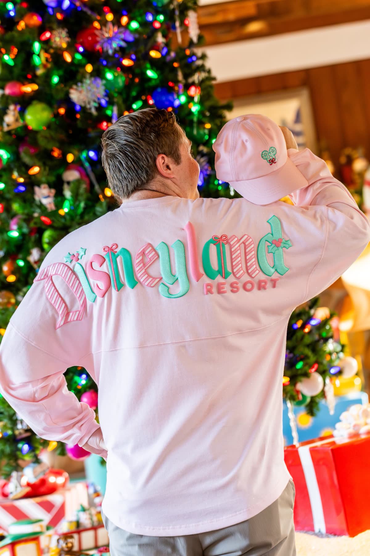Pastel Holiday Collection preview from Disney's 2026 holiday merchandise preview