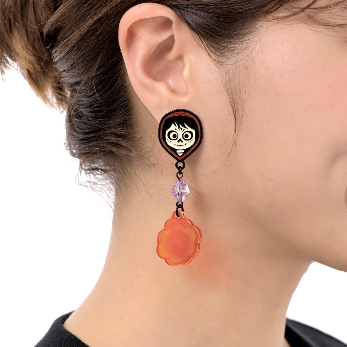 Miguel and Hector asymmetrical earrings from Disney Store Japan