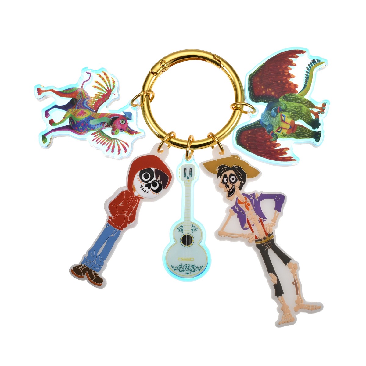 Coco carabiner keychain from Disney Store Japan