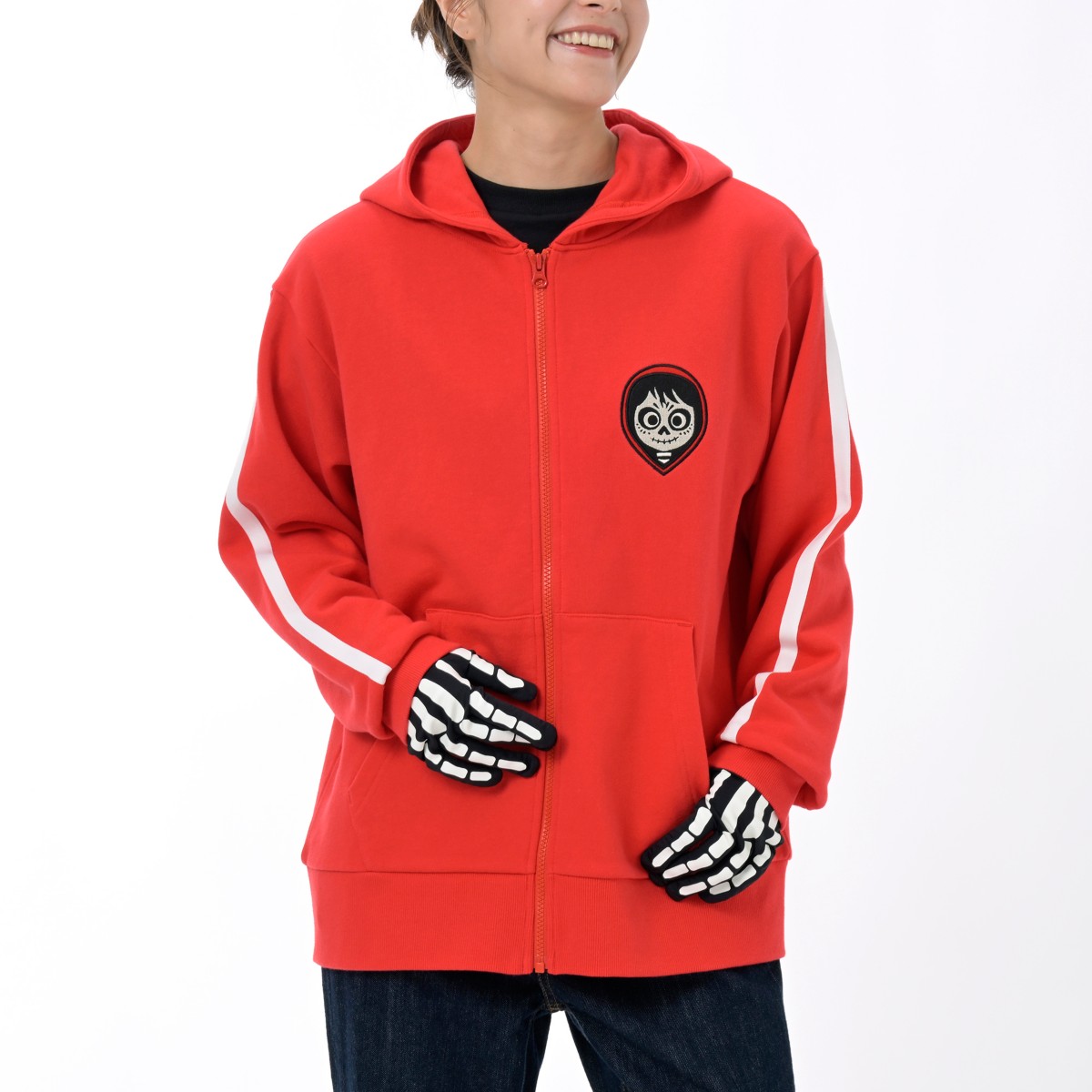 Miguel red glow-in-the-dark hoodie from Disney Store Japan