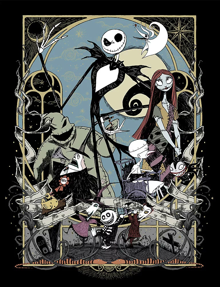 The Nightmare Before Christmas collection preview with Jack Skellington and Sally