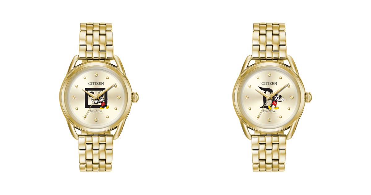 Mickey Mouse Walt Disney World and Disneyland Citizen watches from Disney Store