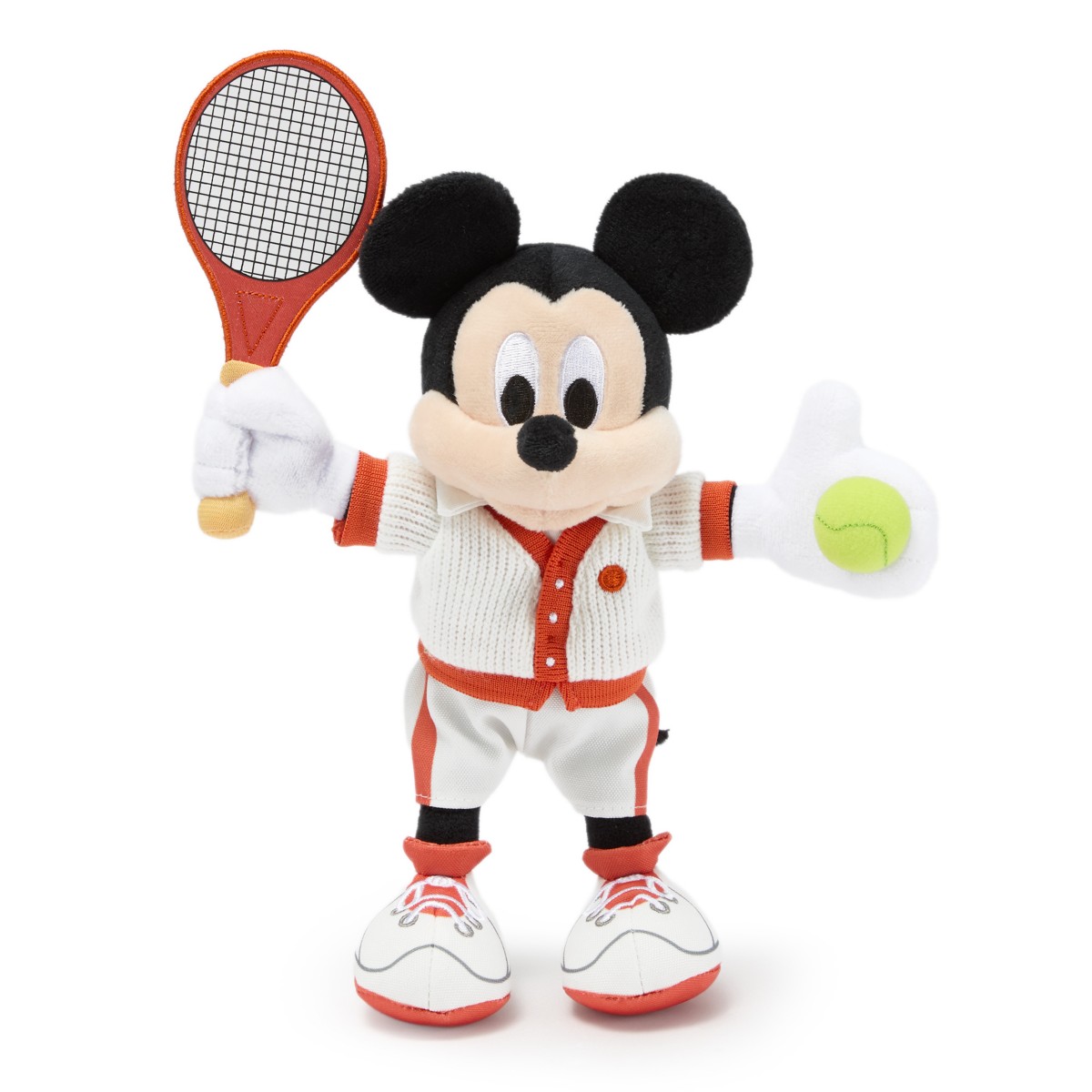 Mickey Mouse tennis plush from Disney Store Europe