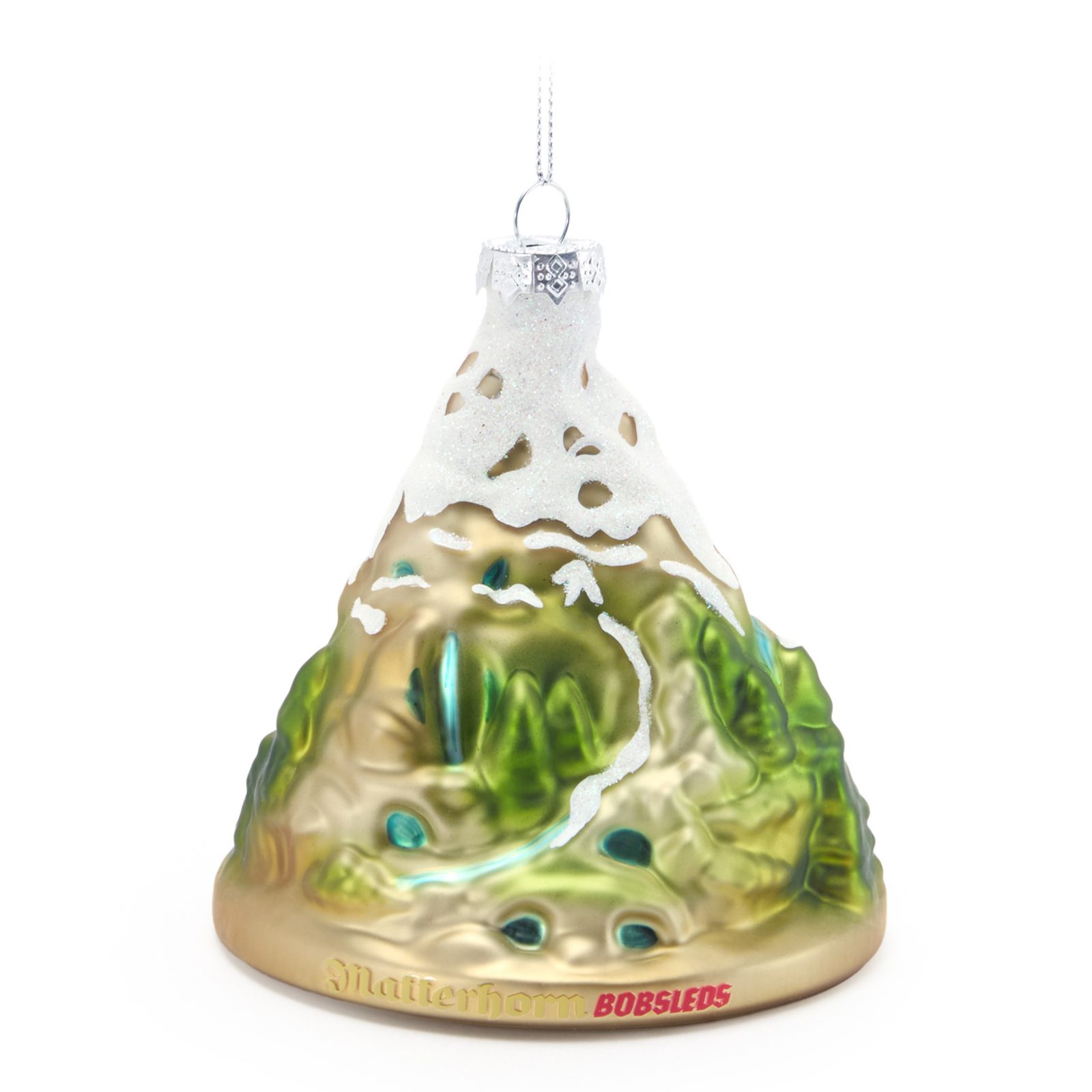 Matterhorn Bobsleds glass ornament from Disney Store