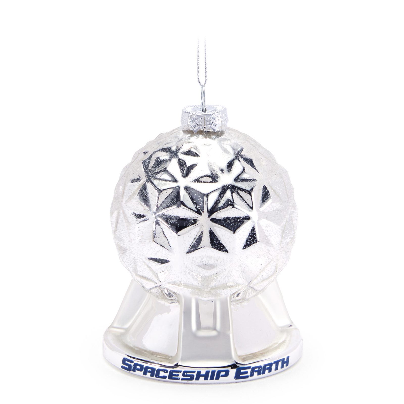 Spaceship Earth glass ornament from Disney Store