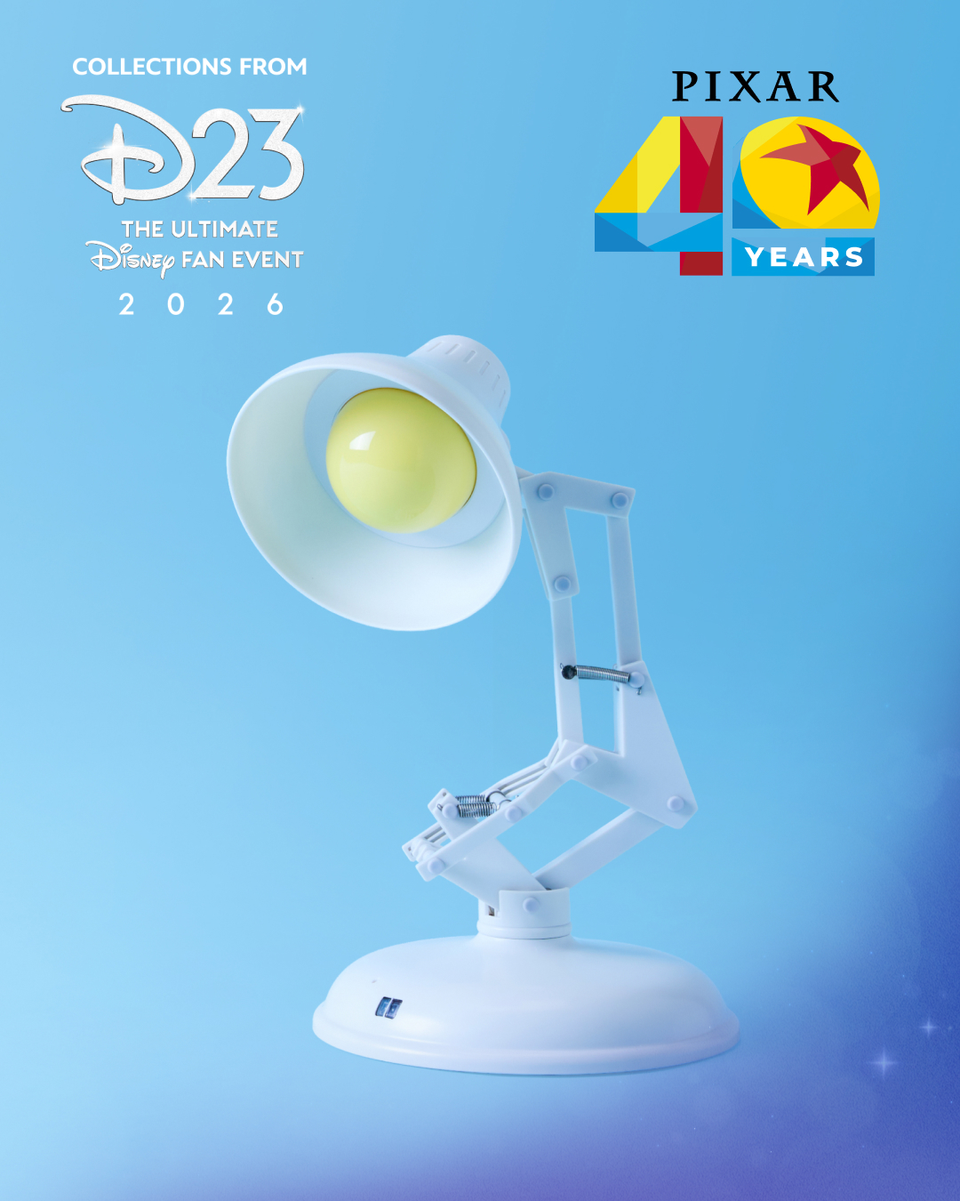 Second Pixar 40th anniversary Disney Store merchandise image