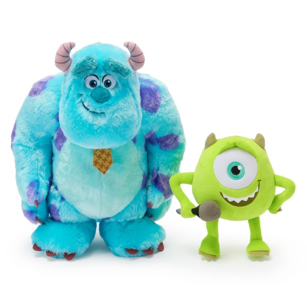 Sulley and Mike Wazowski Monsters, Inc. plush set