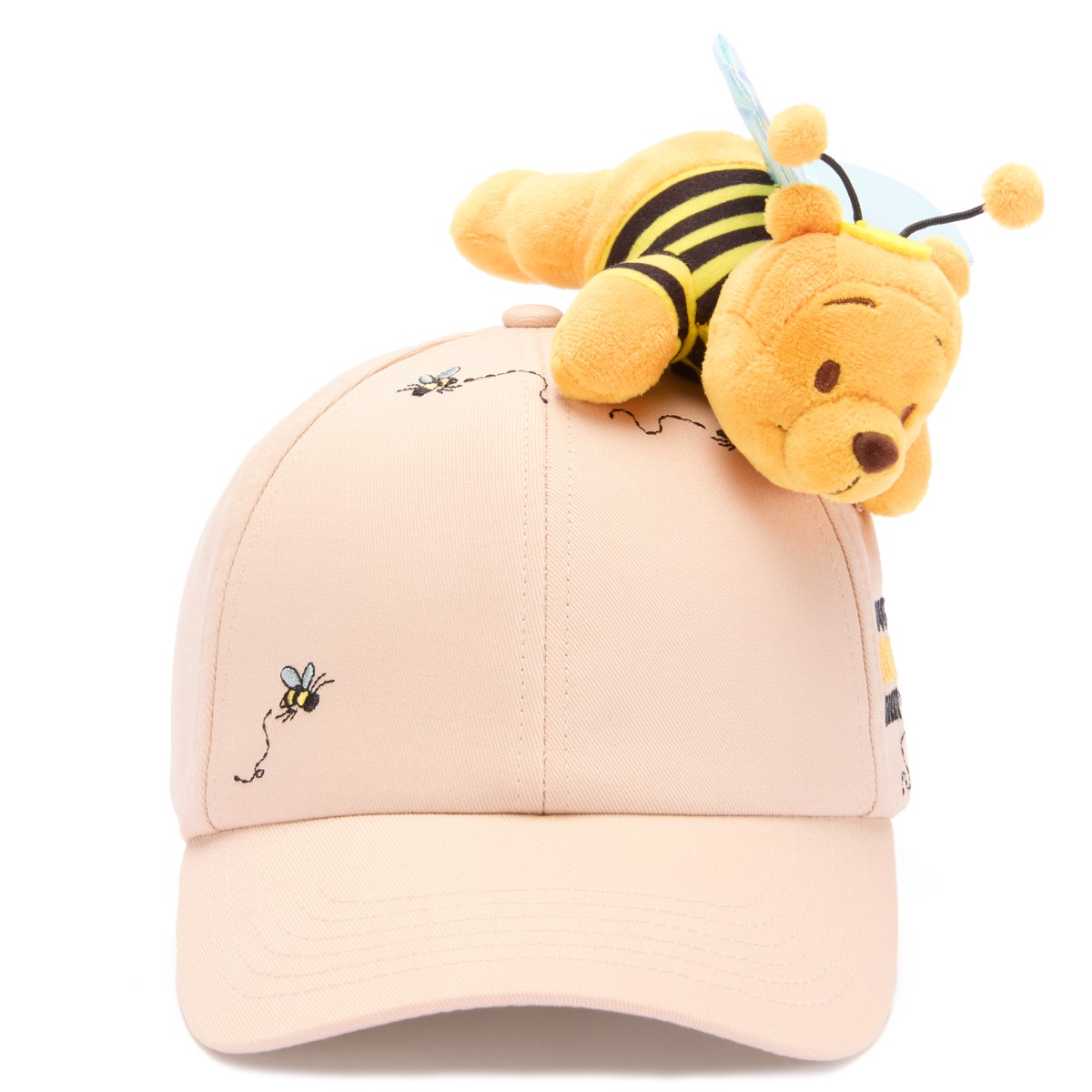 Winnie the Pooh Happy Hunnyween baseball cap with plush bee-costumed topper