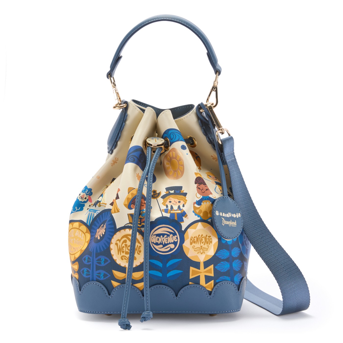 It's a small world 60th Anniversary bucket bag from Disney Store