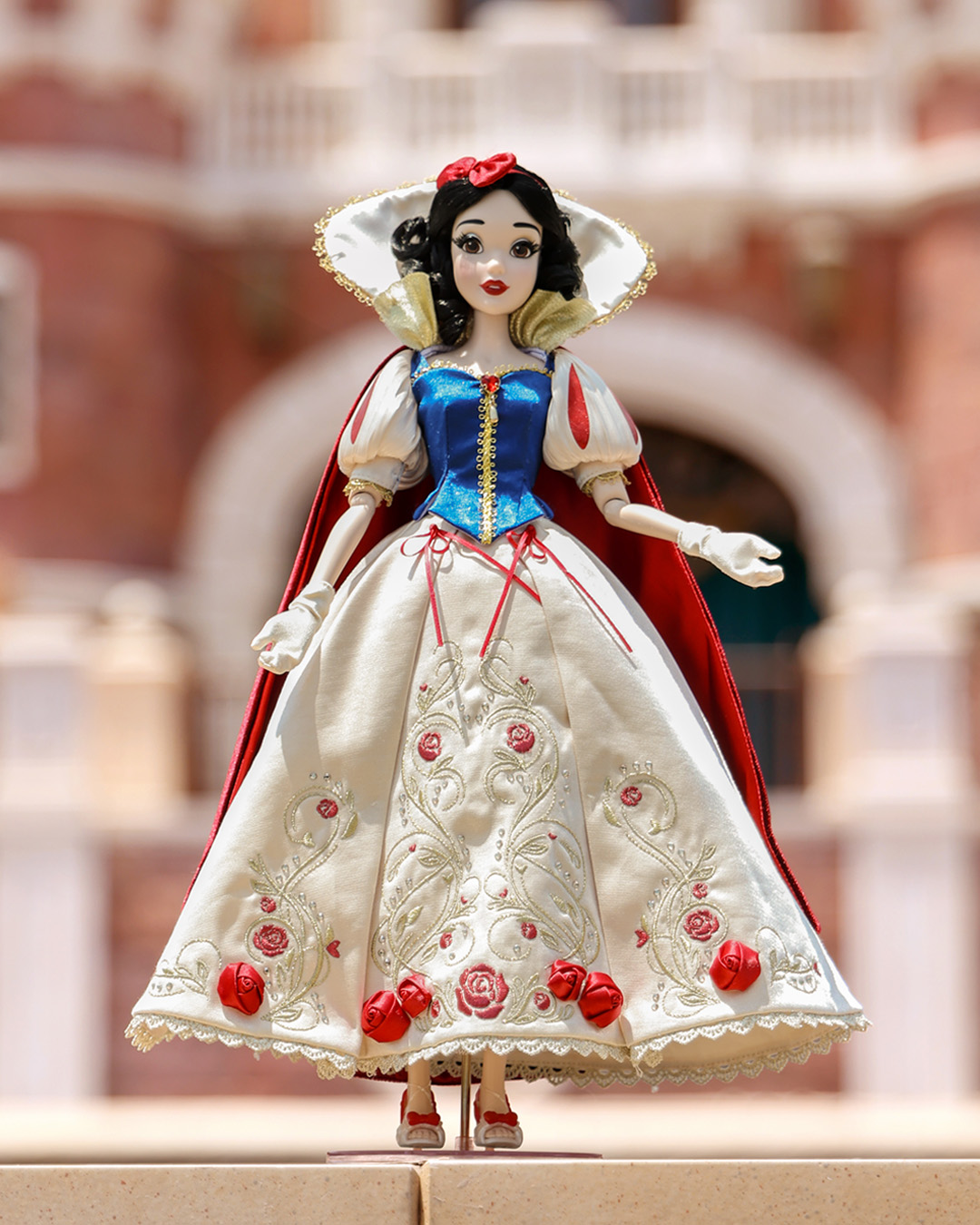 Full-body official photo of the Snow White Limited Edition 17-inch Doll for Shanghai Disney Resort's 10th anniversary