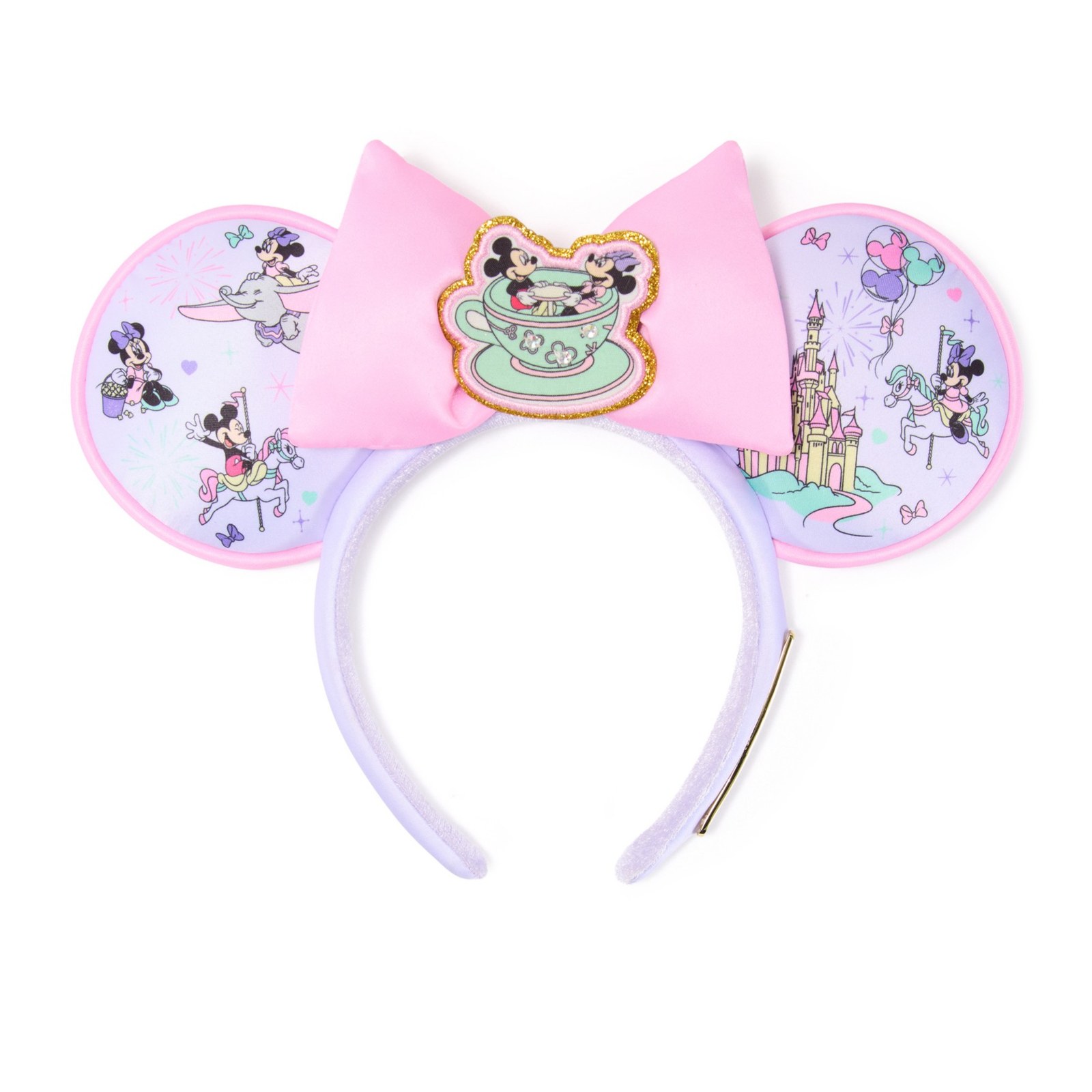 Mickey and Minnie Mouse in the Parks Ear Headband by Stoney Clover Lane