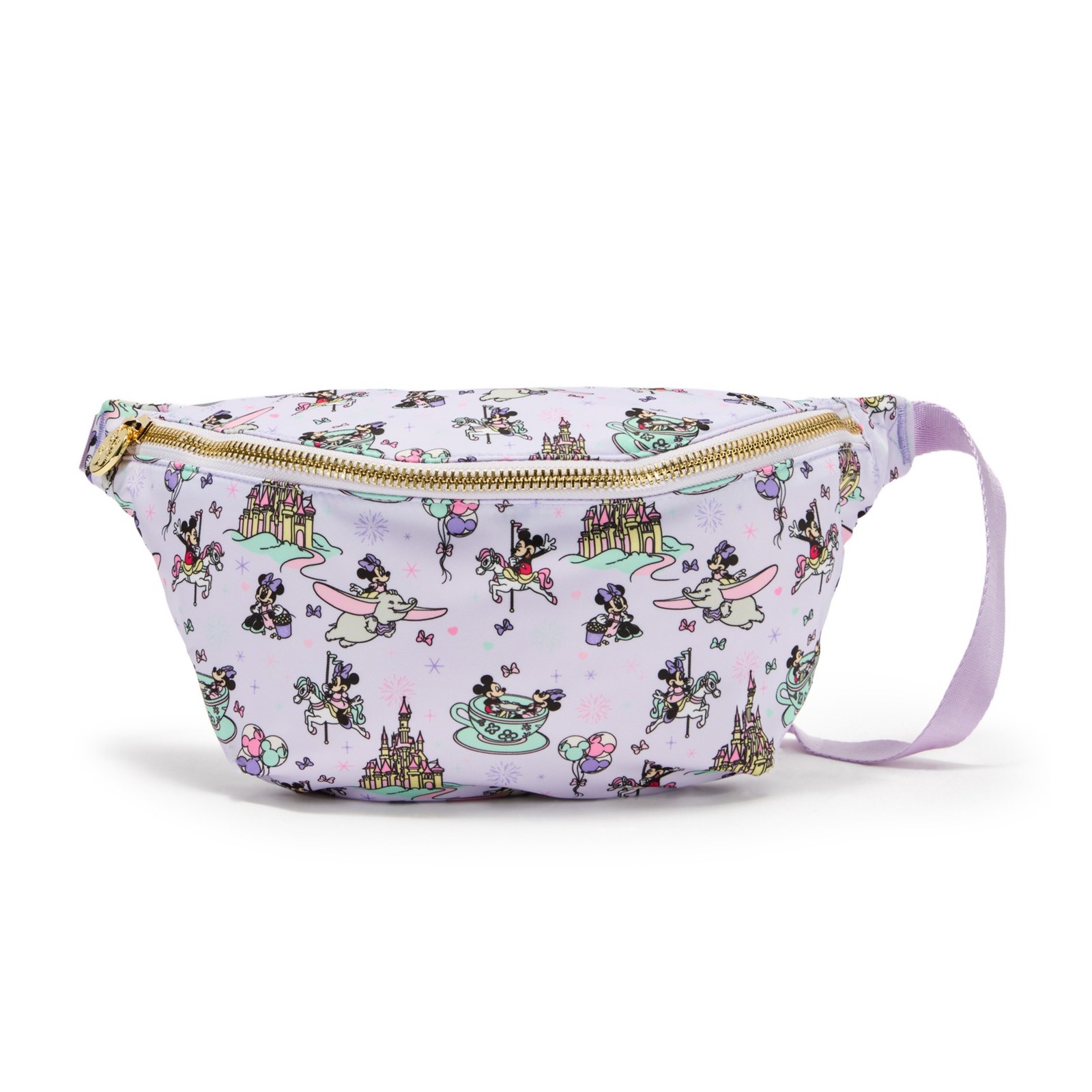 Mickey and Minnie Mouse in the Parks Jumbo Belt Bag by Stoney Clover Lane
