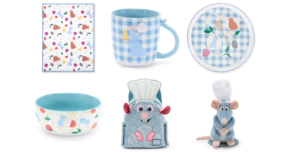 Six new Ratatouille products from Disney Store UK