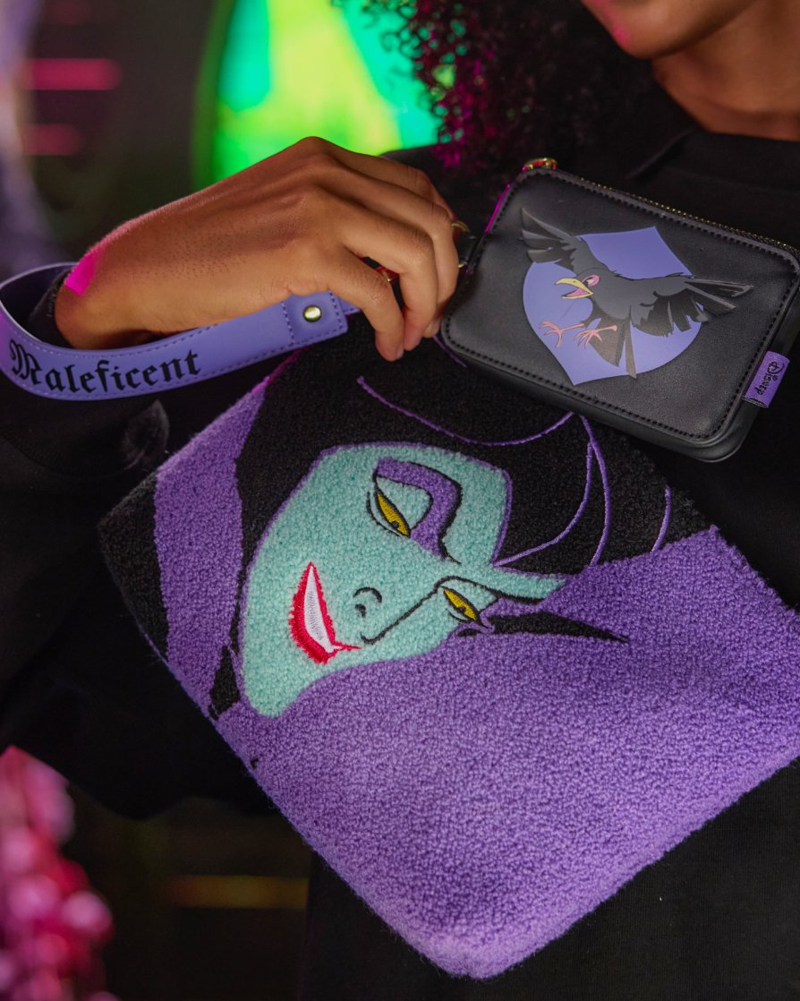 Maleficent and Ursula accessories and apparel