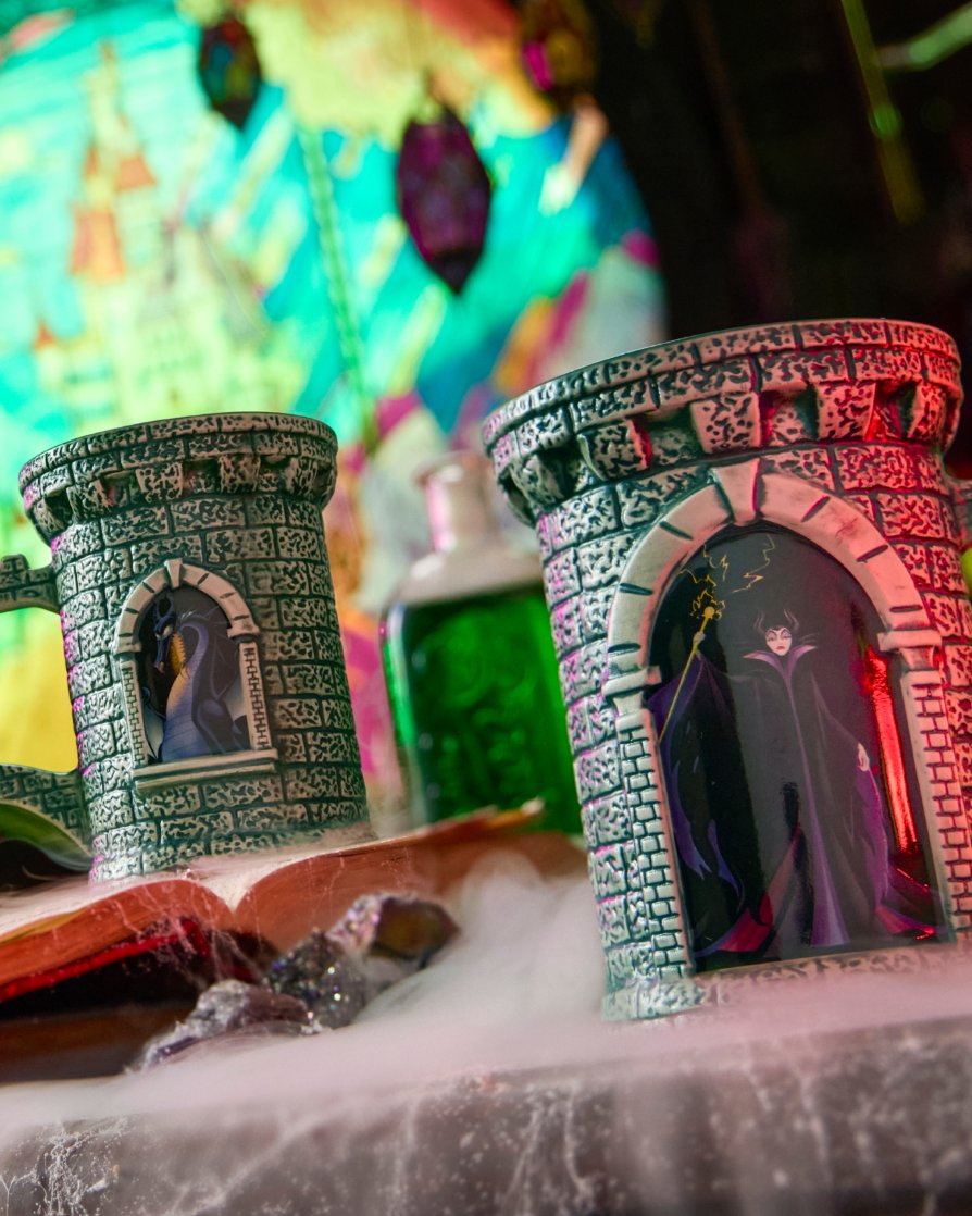 Evil Queen and Maleficent drinkware
