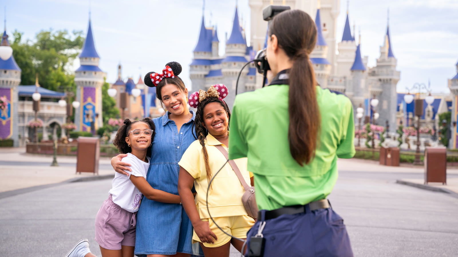 Disney PhotoPass photos from Walt Disney World parks, attractions, and portrait sessions