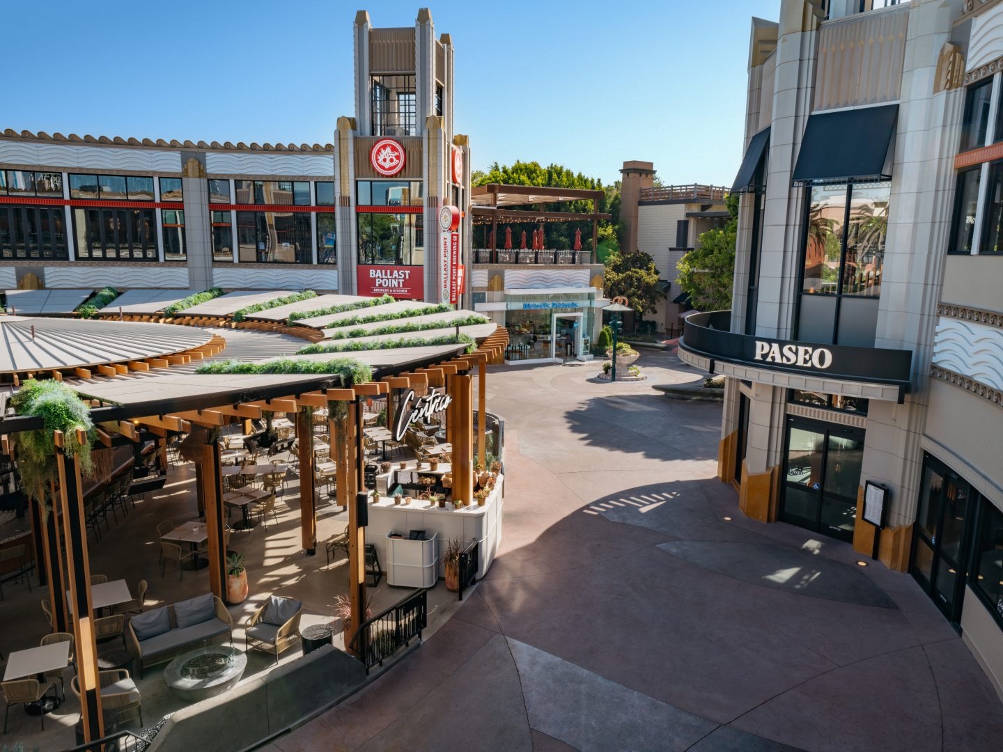 Restaurants in the Downtown Disney District.
