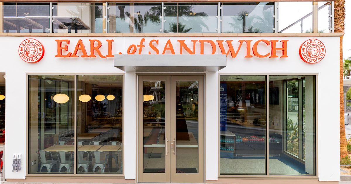 Earl of Sandwich restaurant at Downtown Disney District