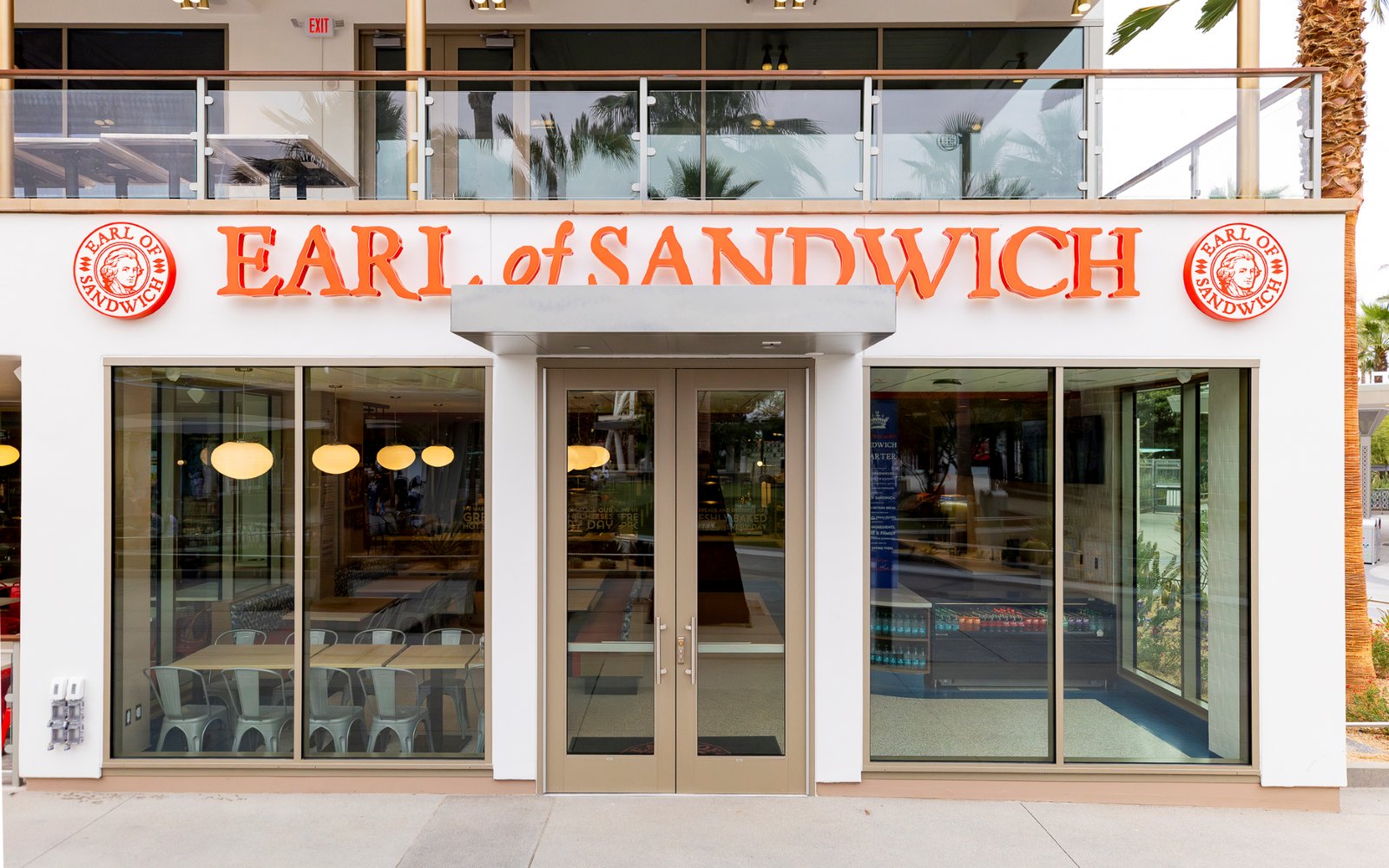 Earl of Sandwich exterior at Downtown Disney District