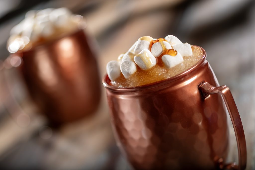 Frozen apple blossom drink from the 2026 EPCOT Food and Wine Festival