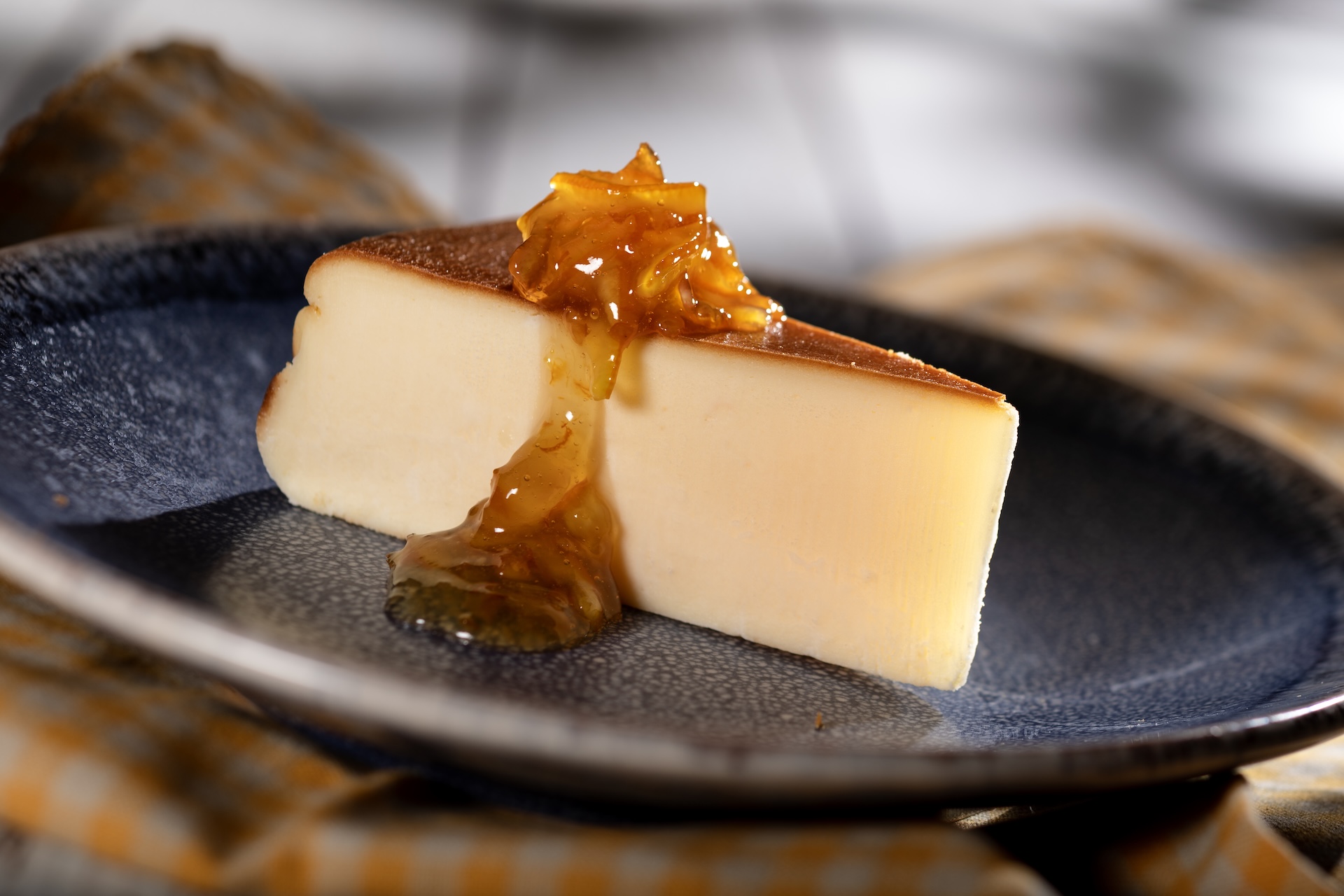 Official Disney Parks Blog Foodie Guide image: Basque Cheesecake
