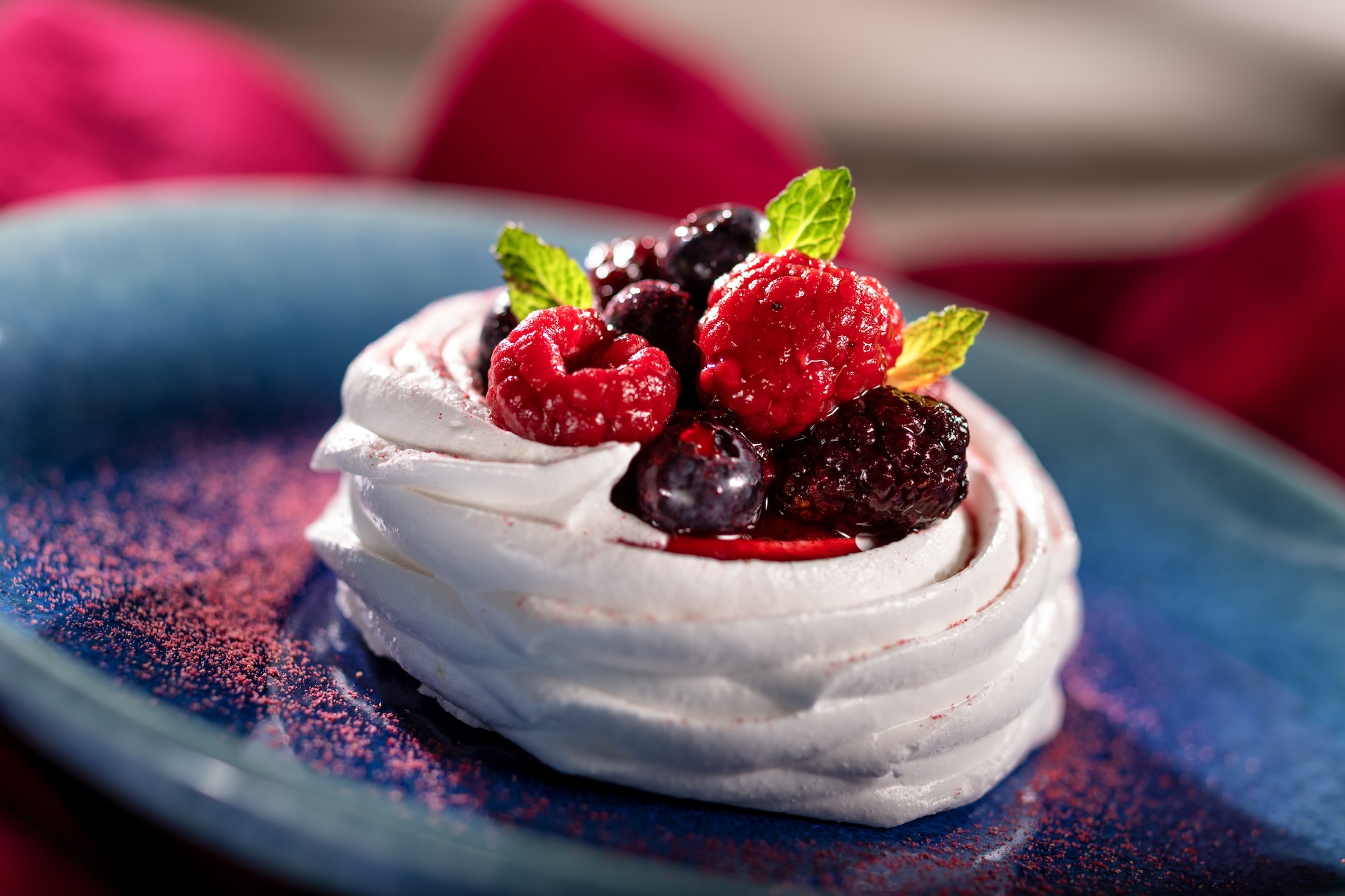 Official Disney Parks Blog Foodie Guide image: Berry Pavlova