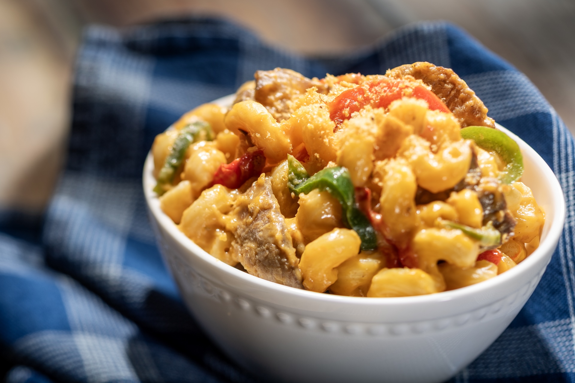 Official Disney Parks Blog Foodie Guide image: Cheesesteak Mac and Cheese