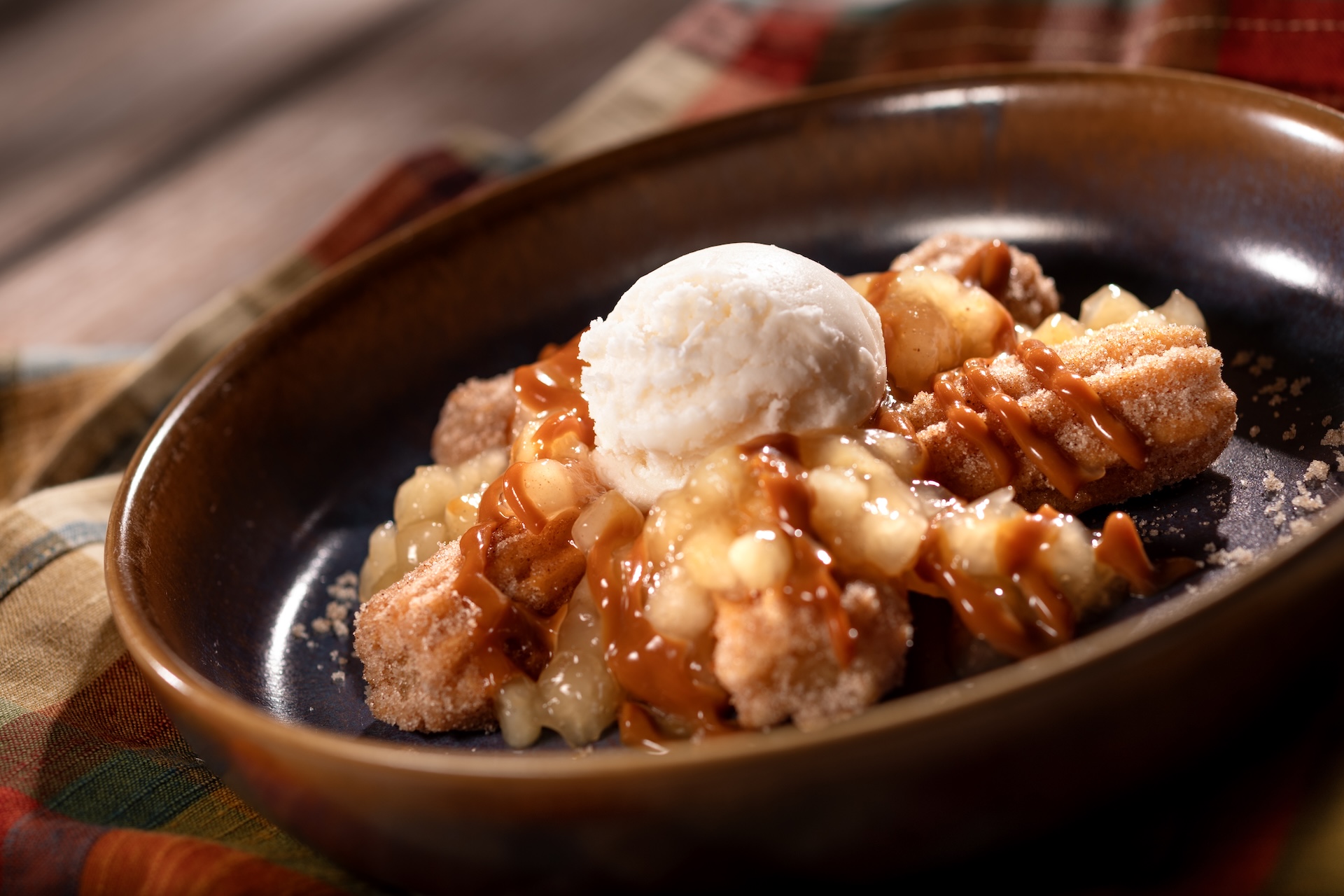Official Disney Parks Blog Foodie Guide image: Churro Sundae
